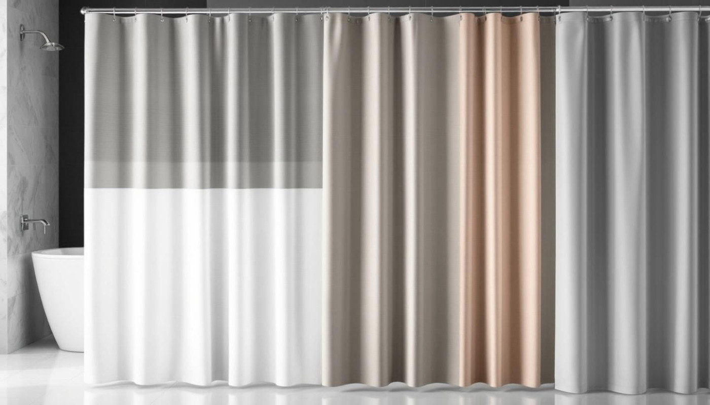 How To Choose The Right Shower Curtain For Your Bathroom Space